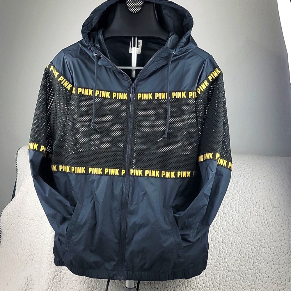 Pink Lightweight Mesh Insert Jacket! - image 1